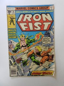 Iron Fist #14 1st appearance of Sabre-Tooth VG condition