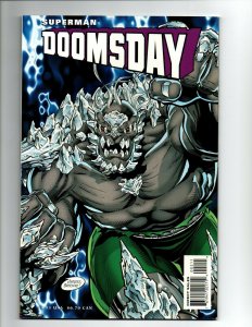 Superman Doomsday Hunter Prey #2 - Origin Story Apokolips Cyborg Prestige - 1994