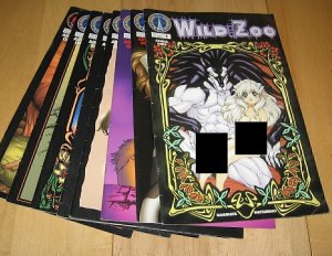Bundle of Wild Zoo comics. 8 issues. Furry/anthro comic.