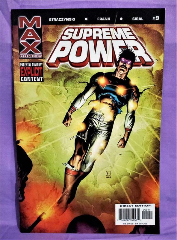 SUPREME POWER #1 - 12 Gary Frank J. Michael Straczynski (Marvel, 2003)! 