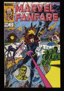 Marvel Fanfare #11 NM 9.4 1st Iron Maiden!