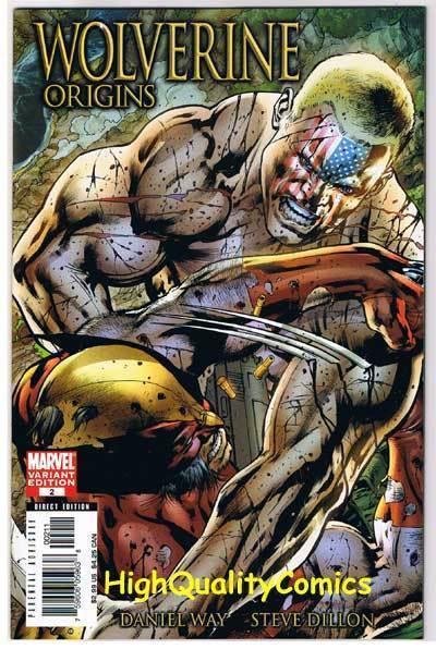 WOLVERINE : ORIGINS #2, NM+, Daniel Way, Variant, 2006, more in store