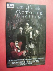 THE OCTOBER FACTION 1ST PRINT #1 (9.4 or better) IDW COMICS
