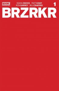 BRZRKR #1 2021 Red Blank Cover F Boom! Studios BL01