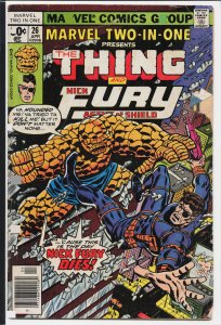 Marvel Two-in-One #26 (1977) Nick Fury