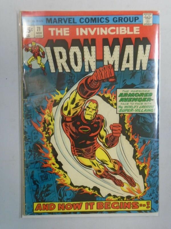 Iron Man #71 (1974 1st Series) 4.0/VG