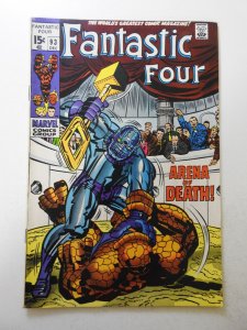 Fantastic Four #93 (1969) FN Condition!