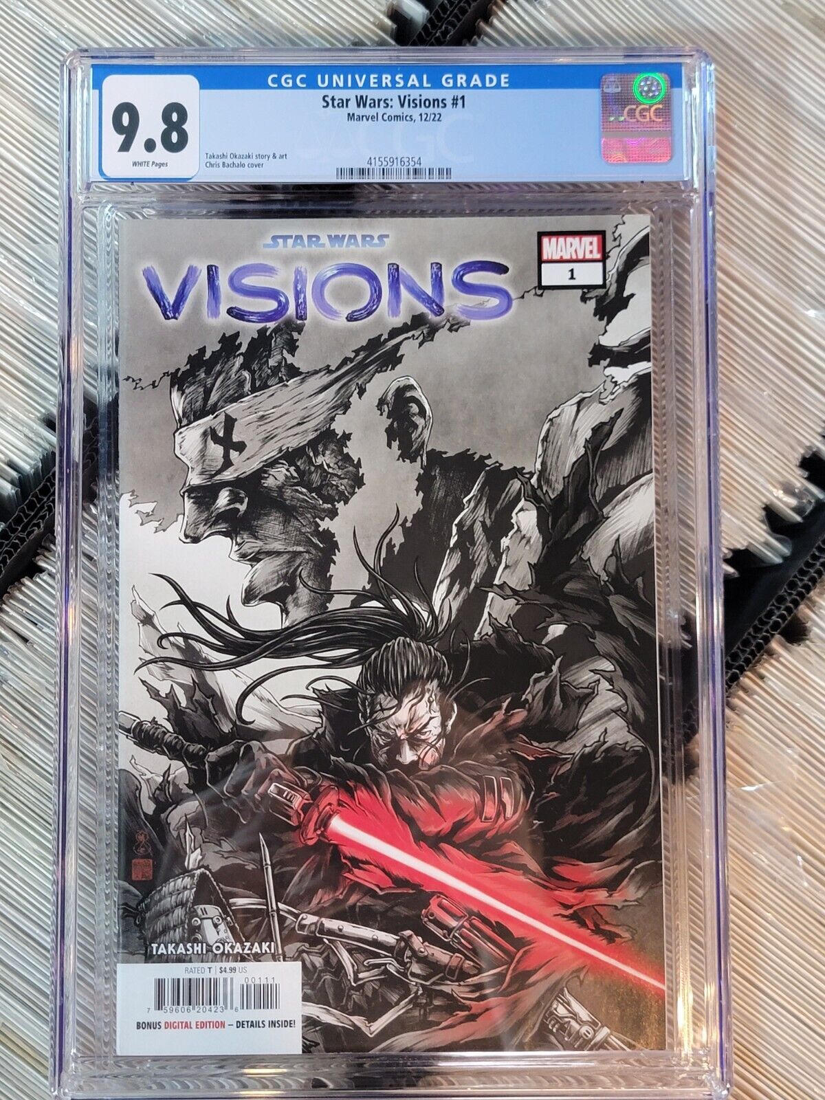 CGC 9.8 Star Wars Visions #1 Comic Book 2022 - Marvel Chris