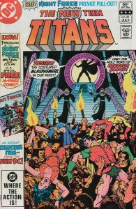 New Teen Titans, The (1st Series) #21 FN ; DC | 1st Appearance Night Force