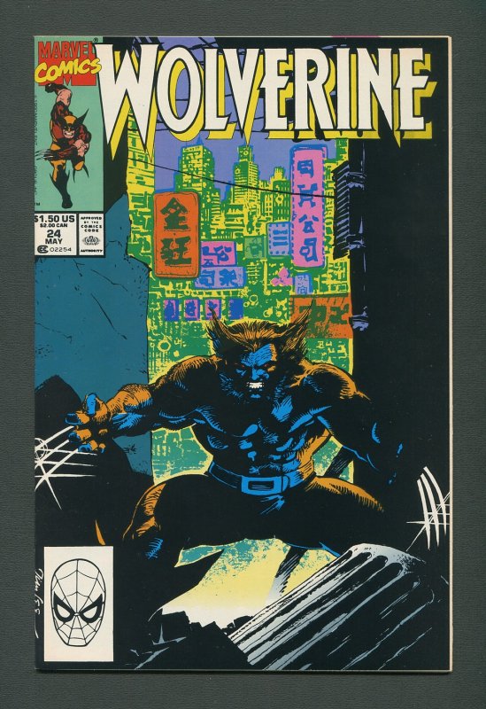 Wolverine #24  / 9.6 NM+  (1988 1st Series)