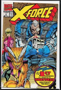 X-Force #1 Second Print Cover (1991) X-Force