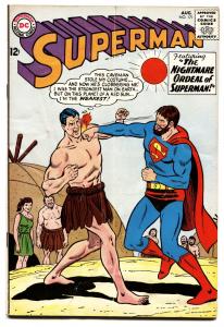 SUPERMAN #171 comic book 1964-DC COMICS-CAVE MAN COVER BOXING