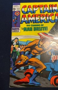 Captain America #121  Man brute higher grade