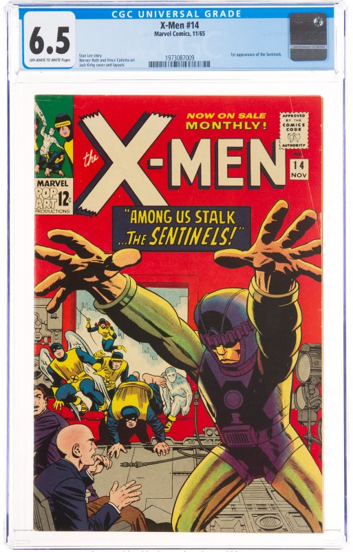 X-Men #14 (Marvel, 1965) CGC Graded 6.5