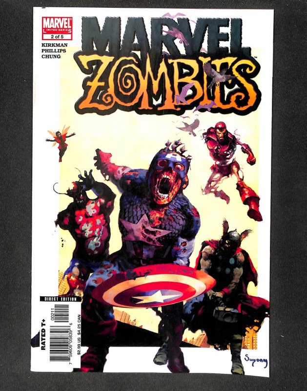 Marvel Zombies #2 Avengers #4 Homage!