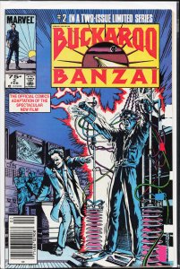 Buckaroo Banzai #2 Canadian Variant (1985) Buckaroo Banzai