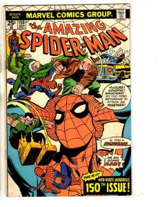 Amazing Spider-Man # 150 FN/VF Marvel Comic Book Green Goblin Vulture Mary J JG9