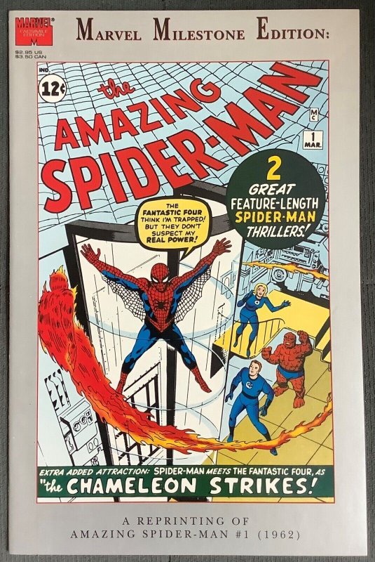 Marvel Milestone Edition Amazing Spider-Man #1 (1992, Marvel) NM