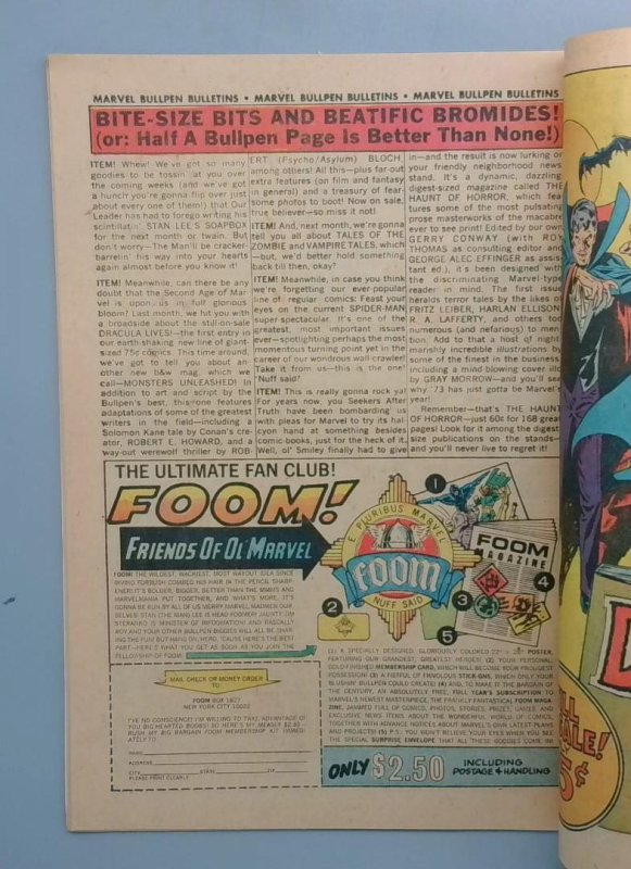 Marvel Spotlight #10 VF 1st Appearance of Witch Woman Marvel 1973