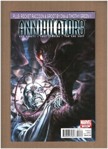 Annihilators #3 Marvel Comics 2011 Silver Surfer Groot Rocket VF/NM 9.0