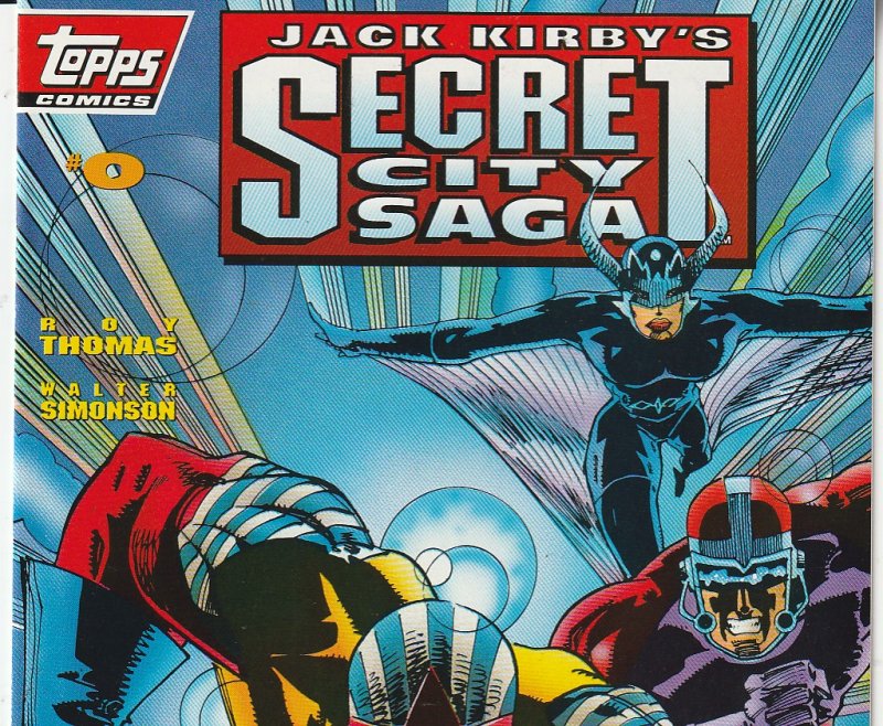 Jack Kirby’s Secret City Saga # 0 From the mind of Jack Kirby !