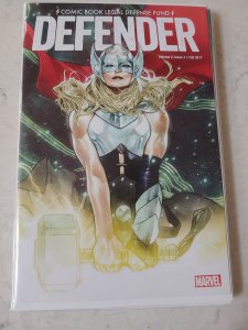 CBLDF Defender #3 (2017) JANE FOSTER AS THOR!