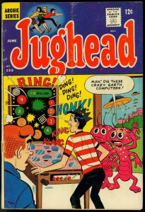 Jughead #133 1966- Archie Comics- Alien flying saucer cover VG