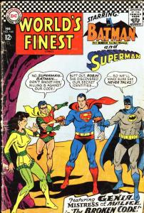 World’s Finest Comics #164 FN; DC | save on shipping - details inside