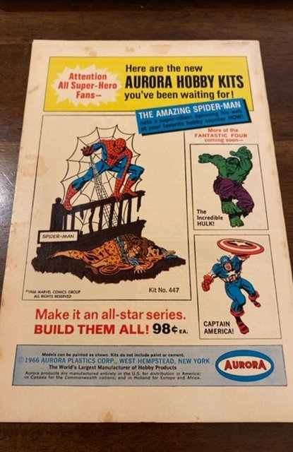 The Amazing Spider-Man #45 (1967)spider smashes our lizard some spotting