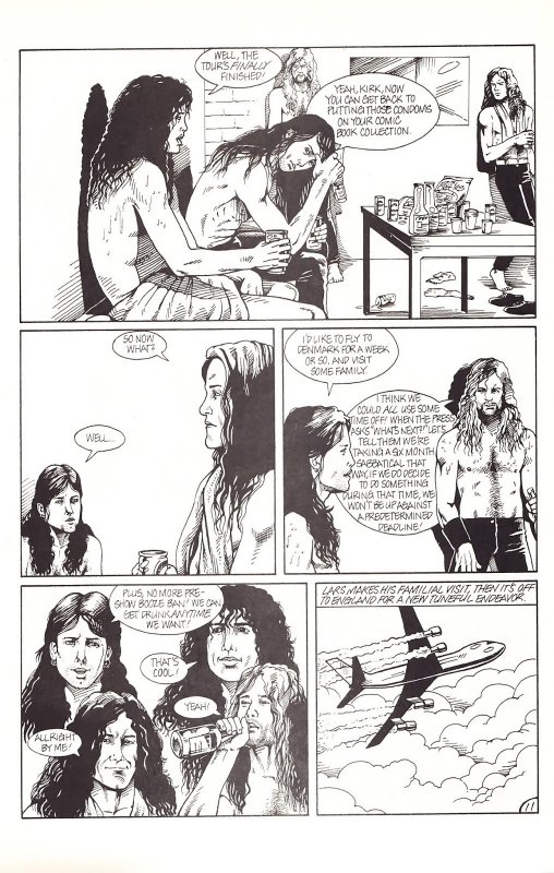 ROCK N' ROLL COMICS #42 (1992) METALLICA II | UNAUTHORIZED BIOGRAPHY