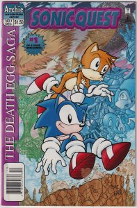 Sonic Quest: The Death Egg Saga #1 (1996) NEWSSTAND EDITION