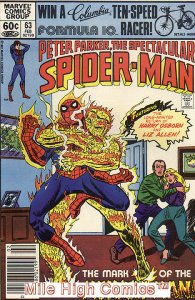 PETER PARKER (1976 Series)  (SPECTACULAR SPIDER-MAN) #63 NEWSSTAND Very Good