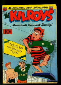 Kilroys #36 1952- Golden Age Humor- Moronica appearance- VG 
