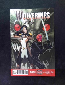Wolverines #4  MARVEL Comics 2015 VF/NM  Signed Ariela Kristantina
