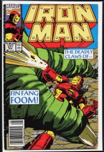 Iron Man #271 Newsstand Edition (1991) Iron Man