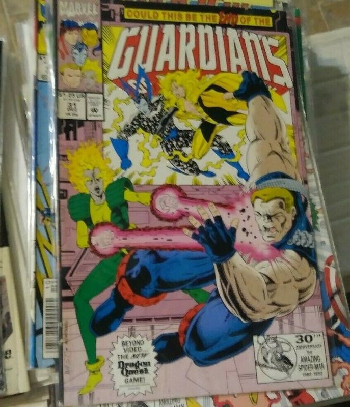 Guardians of the Galaxy # 31 1992 marvel CAPTAIN AMERICA +STAR HAWK  BADOON