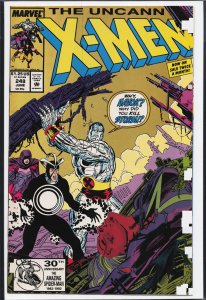 The Uncanny X-Men #248 Second Print Cover (1989) X-Men