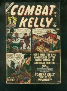 COMBAT KELLY #27 1954-ATLAS COMICS-KOREAN WAR-DAVY BERG-good/very good G/VG