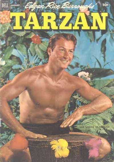 Tarzan (Dell) #35 VG ; Dell | low grade comic August 1952 Lex Barker