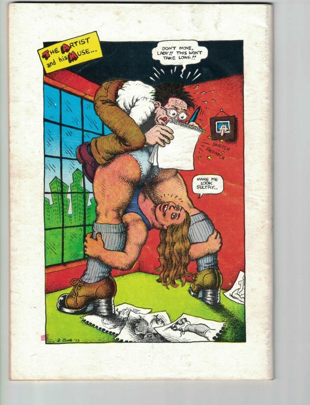 Artistic Comics #1 VG (1st) print - robert crumb - underground comix sketchbook