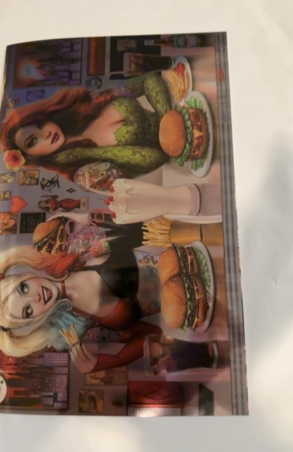 HARLEY QUINN #49 FOIL NATHAN SZERDY  VIRGIN VARIANT 2025 DC NM