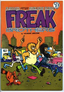 FREAK BROTHERS #2 - 3rd printing - 9.0, OW - High grade!
