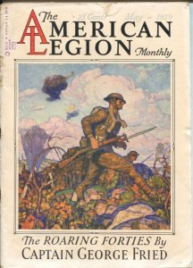 American Legion Monthly 5/1929-WWI cover by Harvey Dunn-Interior art by Jerom...