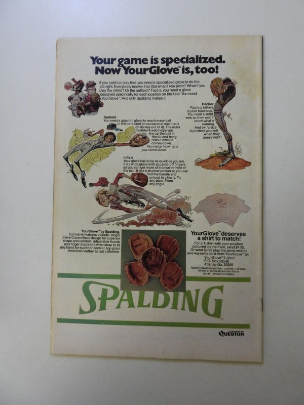 The Amazing Spider-Man #161 (1976) FN+ condition stain back cover