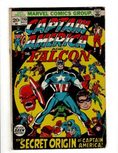 6 Captain America and the Falcon Marvel Comics # 123 149 153 154 155 156 J461