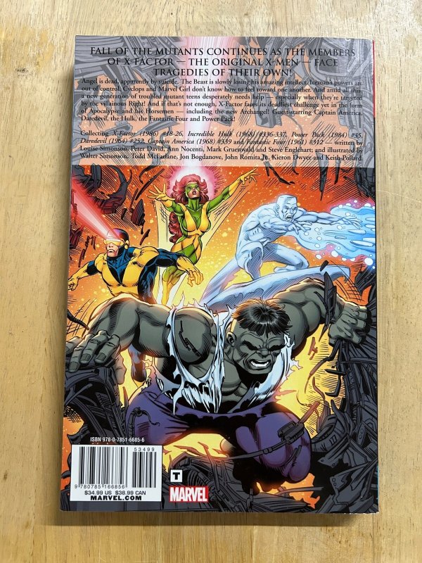 X-Men Fall of the Mutants TPB Vol 2