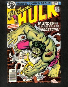 Incredible Hulk (1962) #228 1st Moonstone!