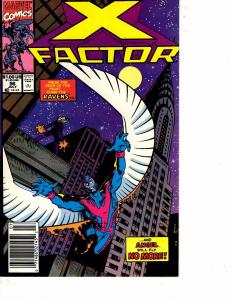 Lot Of 6 Factor X Marvel Comic Books #56 108 109 111 114 115 Thor Iron Man DC5