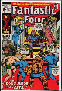 Fantastic Four #104 (1970) Fantastic Four