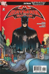 Batman And Robin # 2 Variant 2nd Printing Cover NM DC 2009 Series [A7]